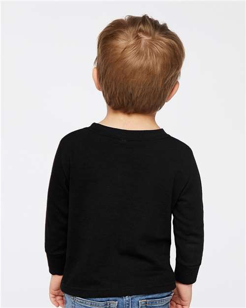 Rabbit Skins - Toddler Cotton Jersey Long Sleeve Tee - 3311 - Image 7
