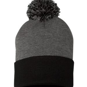 Sportsman 12" Pom-Pom Cuffed Beanie - SP15