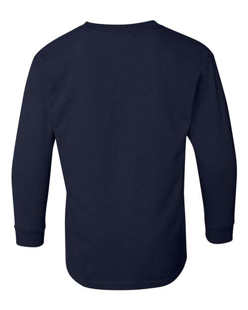 Gildan - Youth Heavy Cotton™ Long Sleeve T-Shirt - 5400B - Image 7