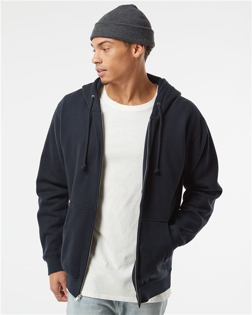 Independent Trading Co. Unisex Heavyweight Full-Zip Hooded Sweatshirt - IND4000Z - Image 3