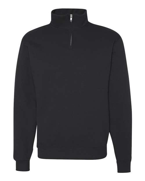 JERZEES - Unisex NublendĀ® Cadet Collar Quarter-Zip Sweatshirt - 995MR - Image 2