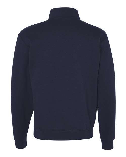 JERZEES - Unisex NublendĀ® Cadet Collar Quarter-Zip Sweatshirt - 995MR - Image 7