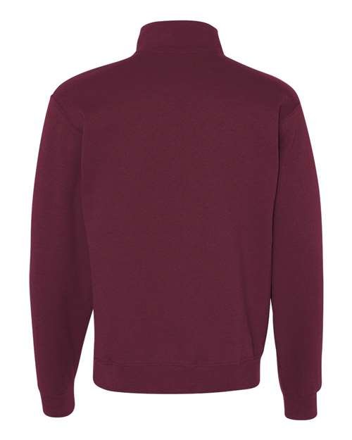 JERZEES - Unisex NublendĀ® Cadet Collar Quarter-Zip Sweatshirt - 995MR - Image 10