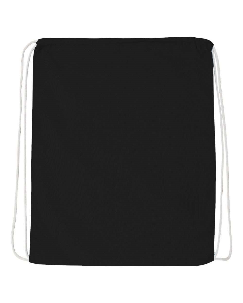Q-Tees Economical Cotton Drawstring Bag - Q4500