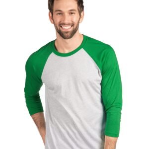 Next Level - Unisex Triblend Three-Quarter Raglan Tee - 6051