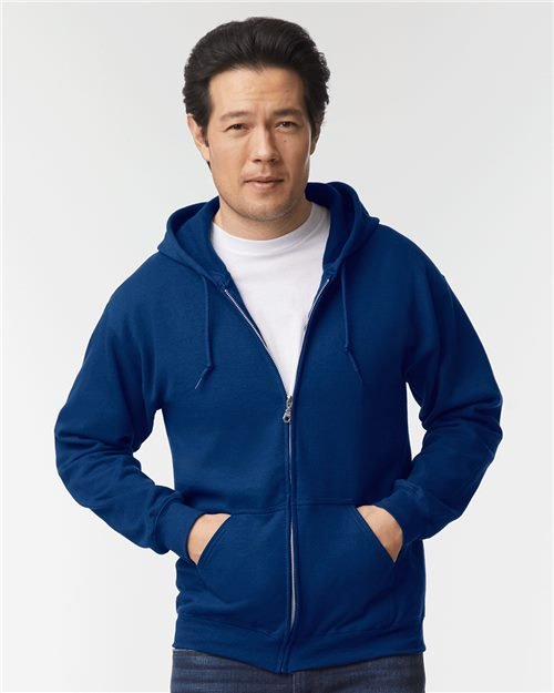 Gildan Unisex Heavy Blend™ Full-Zip Hooded Sweatshirt - 18600 - Image 3