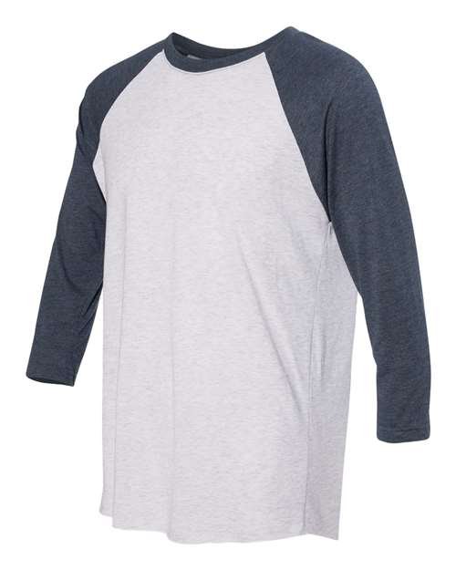 Next Level - Unisex Triblend Three-Quarter Raglan Tee - 6051 - Image 5