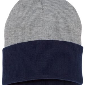 Sportsman 12" Color Blocked Cuffed Beanie - SP12T