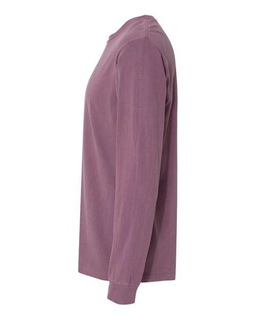 Comfort Colors - Unisex Garment-Dyed Heavyweight Long Sleeve T-Shirt - 6014 - Image 5