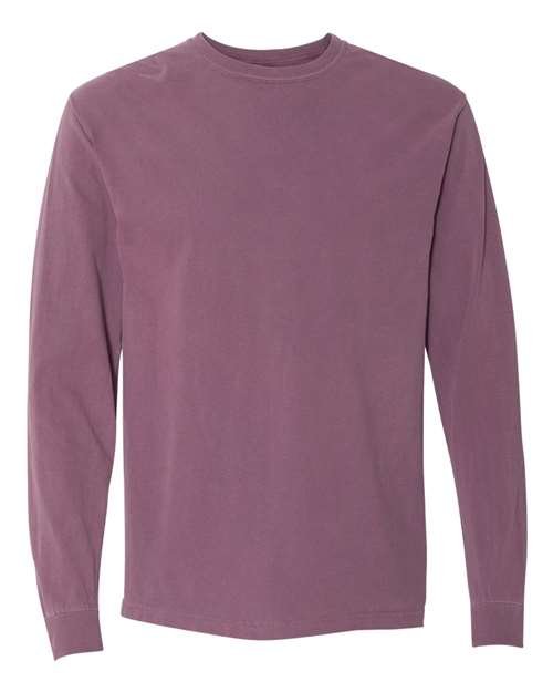 Comfort Colors - Unisex Garment-Dyed Heavyweight Long Sleeve T-Shirt - 6014 - Image 2