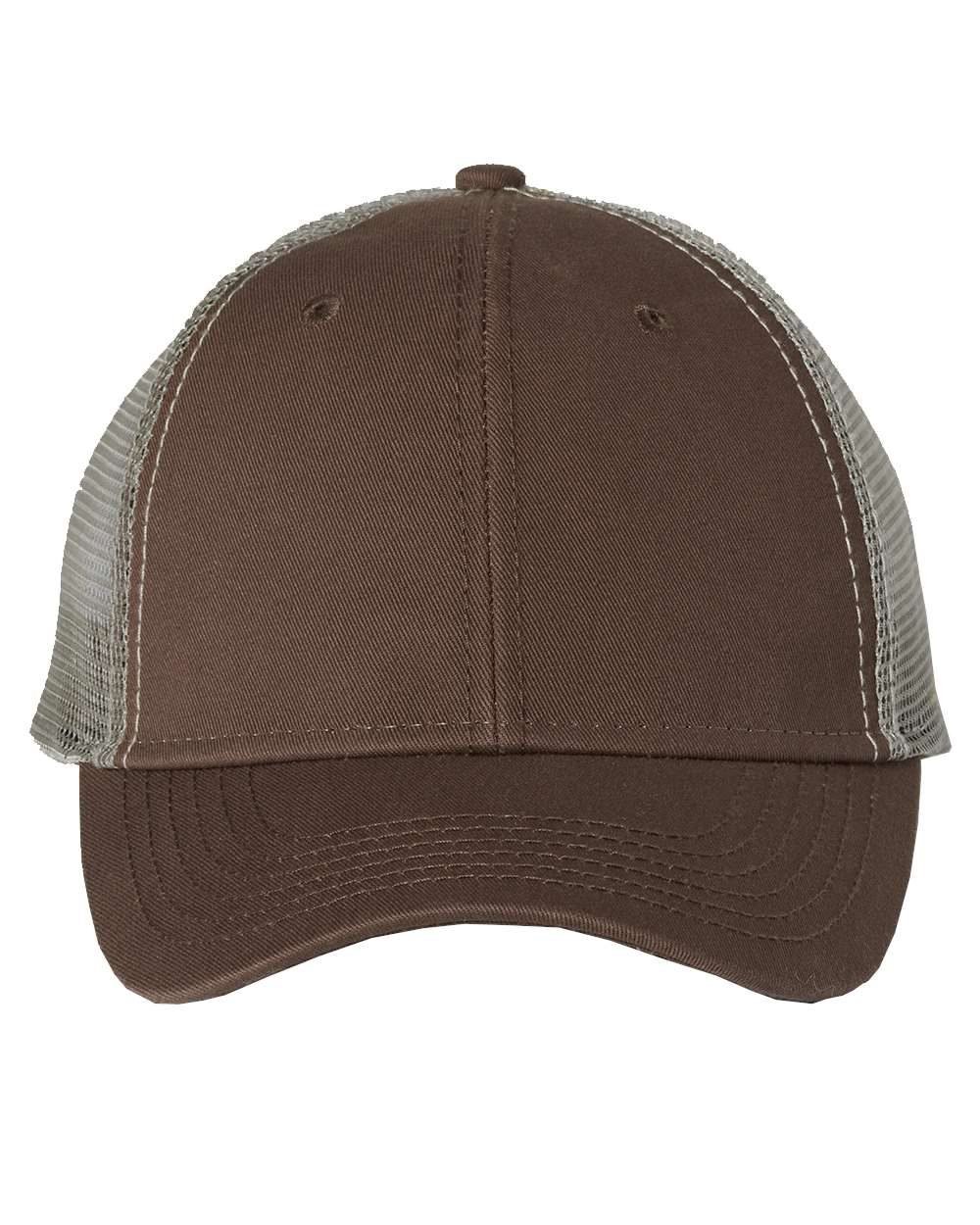 Valucap Bio-Washed Trucker Cap - AH80