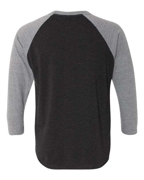 Next Level - Unisex Triblend Three-Quarter Raglan Tee - 6051 - Image 10