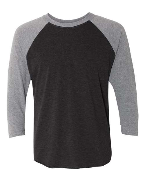 Next Level - Unisex Triblend Three-Quarter Raglan Tee - 6051 - Image 9