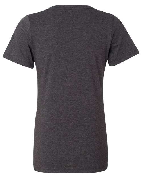 BELLA + CANVAS - Women's Relaxed Heather CVC V-Neck Tee - 6405CVC - Image 7