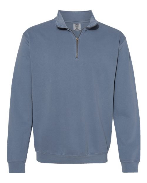 Comfort Colors Unisex Garment-Dyed Quarter-Zip Sweatshirt - 1580 - Image 2