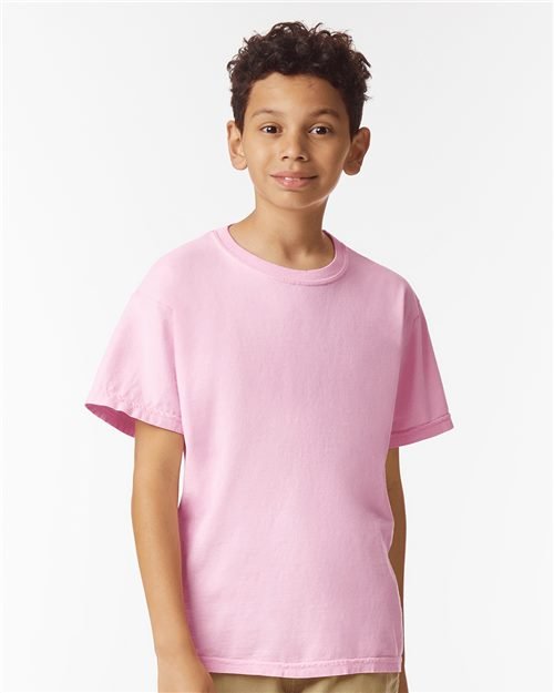 Comfort Colors Youth Garment-Dyed Heavyweight T-Shirt - 9018 - Image 3