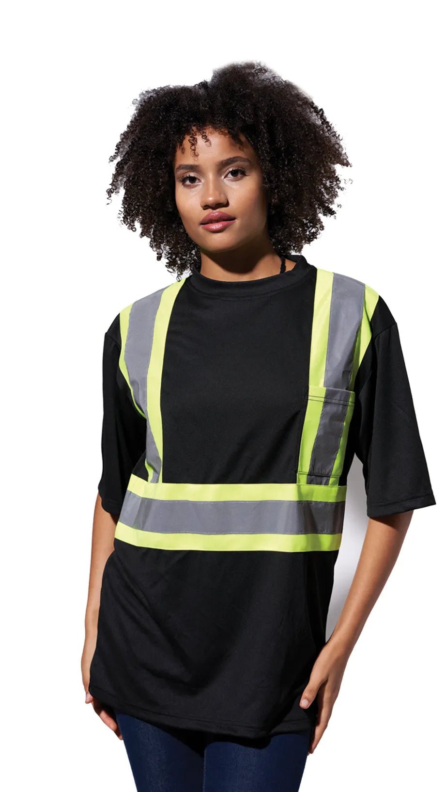 S05945 - Primeguard - Adult Hi-Vis T-Shirt - Image 10