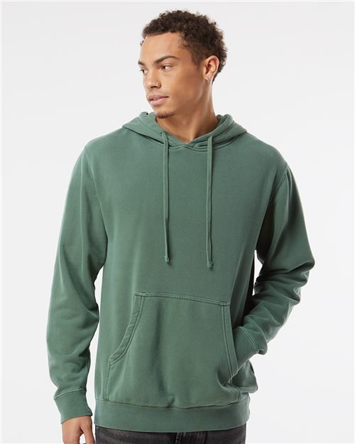 Independent Trading Co. - Unisex Midweight Pigment-Dyed Hooded Sweatshirt - PRM4500 - Image 3