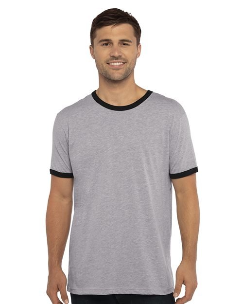 Next Level - Unisex Cotton Ringer Tee - 3604 - Image 3