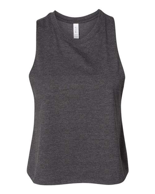 BELLA + CANVAS Women's Racerback Crop Tank - 6682 - Image 6