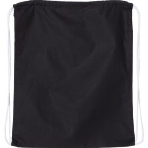 Q-Tees Large Economical Cotton Drawstring Bag - Q4500L