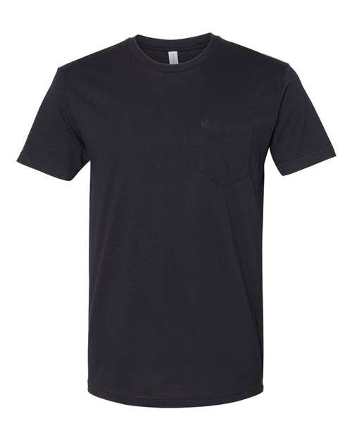 Next Level - Unisex Cotton Pocket Tee - 3605 - Image 2