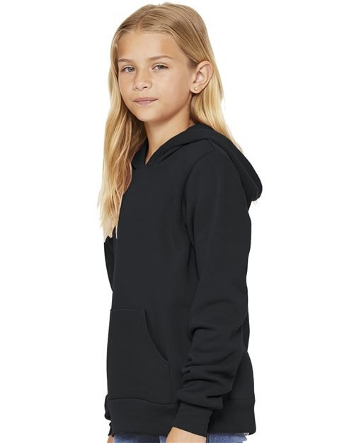 BELLA + CANVAS - Youth Sponge Fleece Hoodie Sweatshirt - 3719Y - Image 3