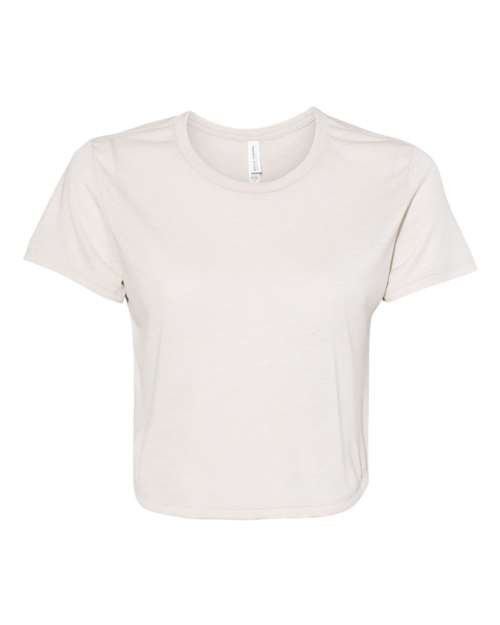 BELLA + CANVAS Women’s Flowy Crop Tee - 8882 - Image 6