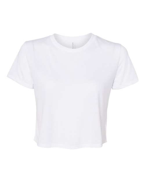 BELLA + CANVAS Women’s Flowy Crop Tee - 8882 - Image 9