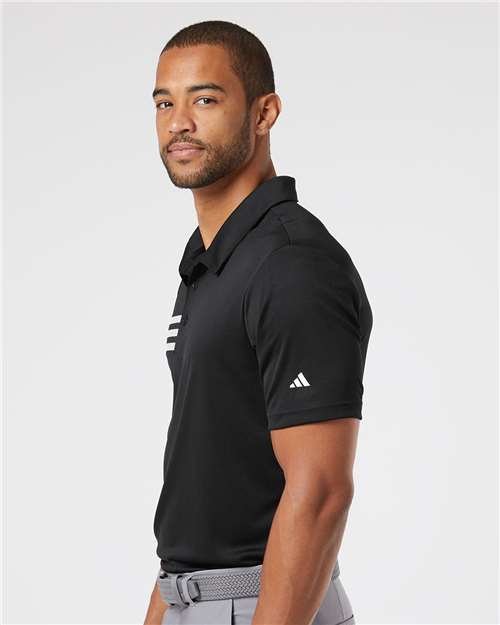 Adidas - Men's 3-Stripes Chest Polo - A324 - Image 8