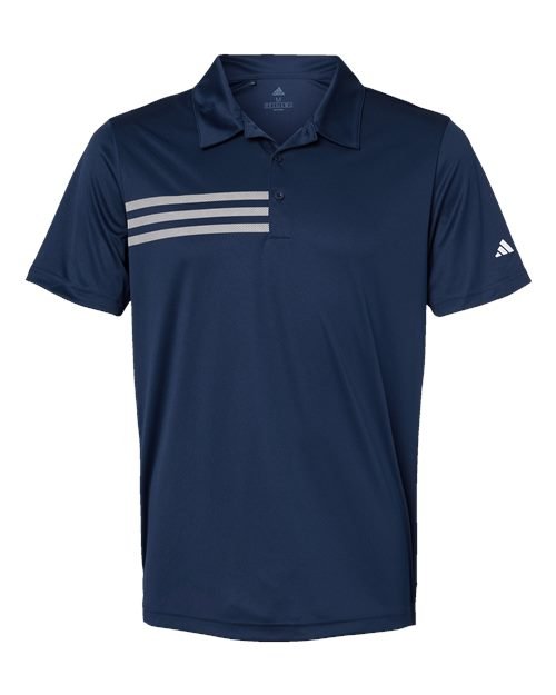 Adidas - Men's 3-Stripes Chest Polo - A324 - Image 9