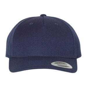 YP Classics - Premium Five-Panel Curved Bill Snapback Cap - 5789M