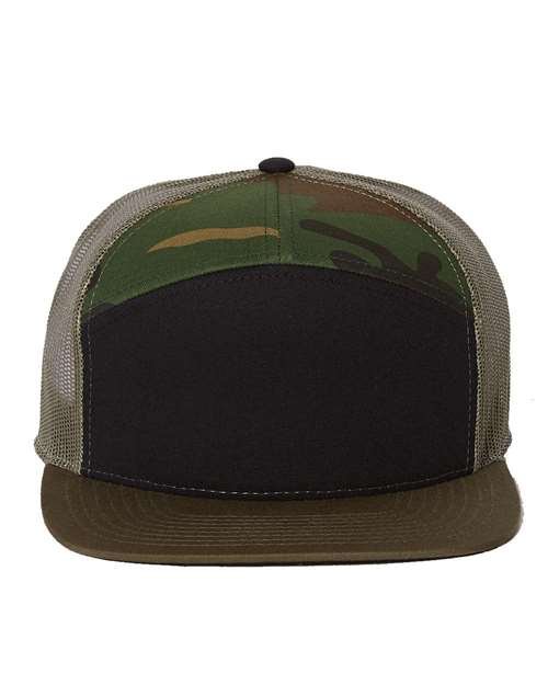 Richardson - Seven-Panel Trucker Cap - 168 - Image 6
