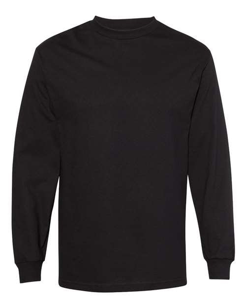 American Apparel - Unisex Heavyweight Cotton Long Sleeve Tee - 1304 - Image 2
