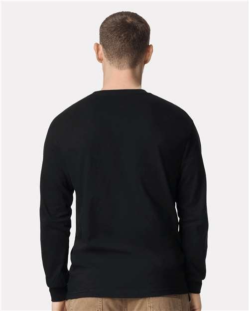 American Apparel - Unisex Heavyweight Cotton Long Sleeve Tee - 1304 - Image 7
