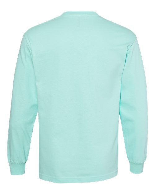 American Apparel - Unisex Heavyweight Cotton Long Sleeve Tee - 1304 - Image 10