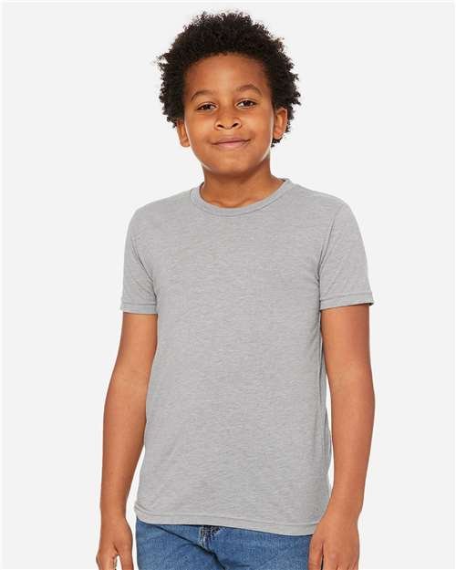 BELLA + CANVAS - Youth Triblend Tee - 3413Y - Image 6