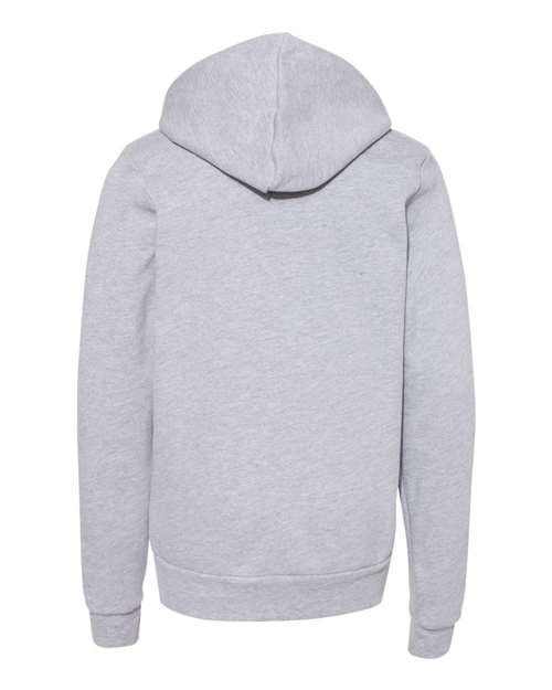 BELLA + CANVAS - Youth Sponge Fleece Hoodie Sweatshirt - 3719Y - Image 4