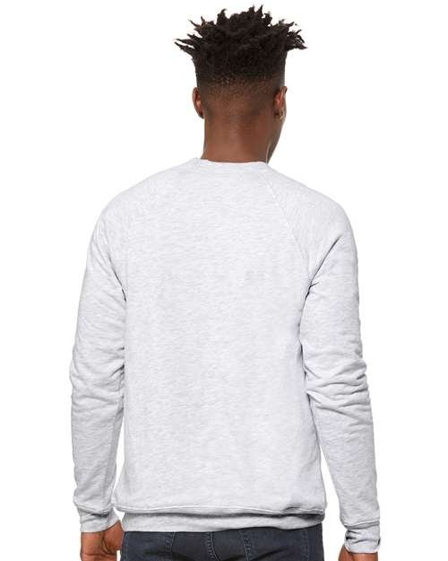 BELLA + CANVAS - Unisex Sponge Fleece Raglan Crewneck Sweatshirt - 3901 - Image 7