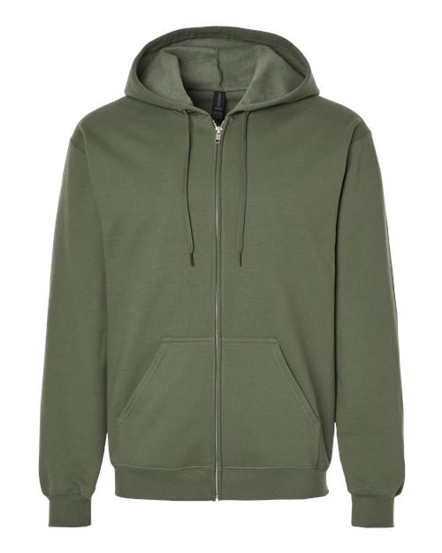 Gildan - Unisex Softstyle® Midweight Full-Zip Hooded Sweatshirt - SF600 - Image 9