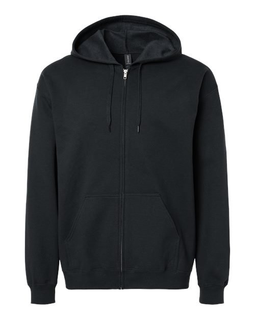 Gildan - Unisex Softstyle® Midweight Full-Zip Hooded Sweatshirt - SF600 - Image 2