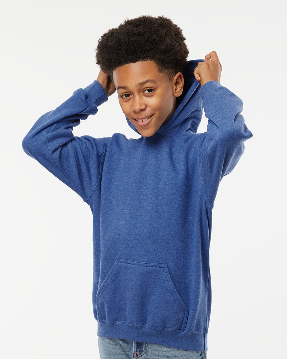M&O Youth Fleece Pullover Hoodie - 3322