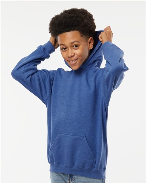 M&O Youth Fleece Pullover Hoodie - 3322 - Image 3