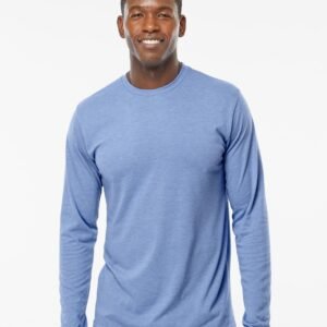 M&O Poly-Blend Long Sleeve T-Shirt - 3520