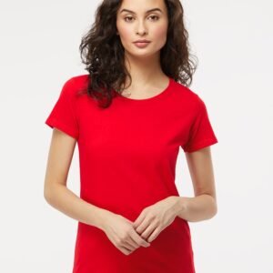 M&O - Women's Gold Soft Touch T-Shirt - 4810