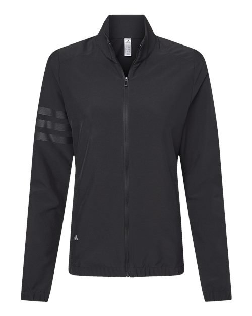 Adidas Women's Wind Resistant Full-Zip Jacket - A268 - Image 2