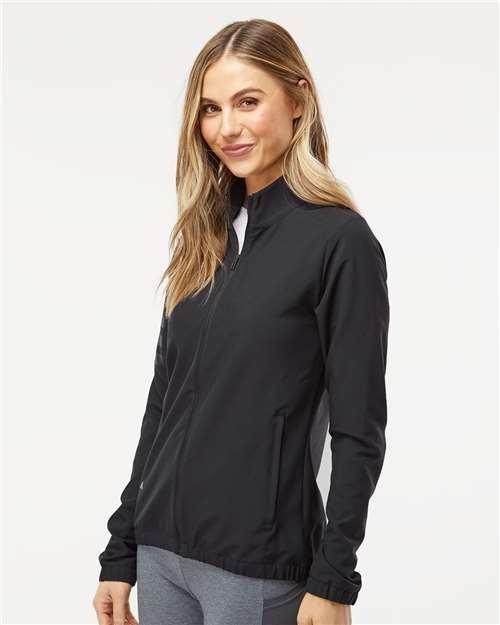 Adidas Women's Wind Resistant Full-Zip Jacket - A268 - Image 8