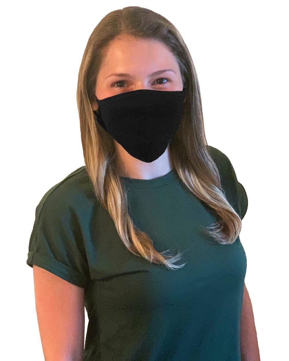 M&O 100% Cotton Antimicrobial Triple Layer Adjustable Mask - 1004