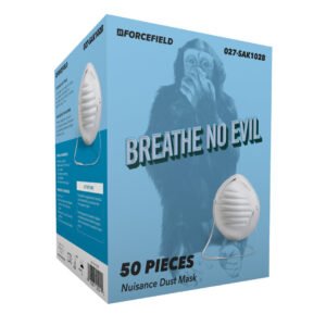 Forcefield "Breathe No Evil" Nuisance Dust Mask, 50 per box
