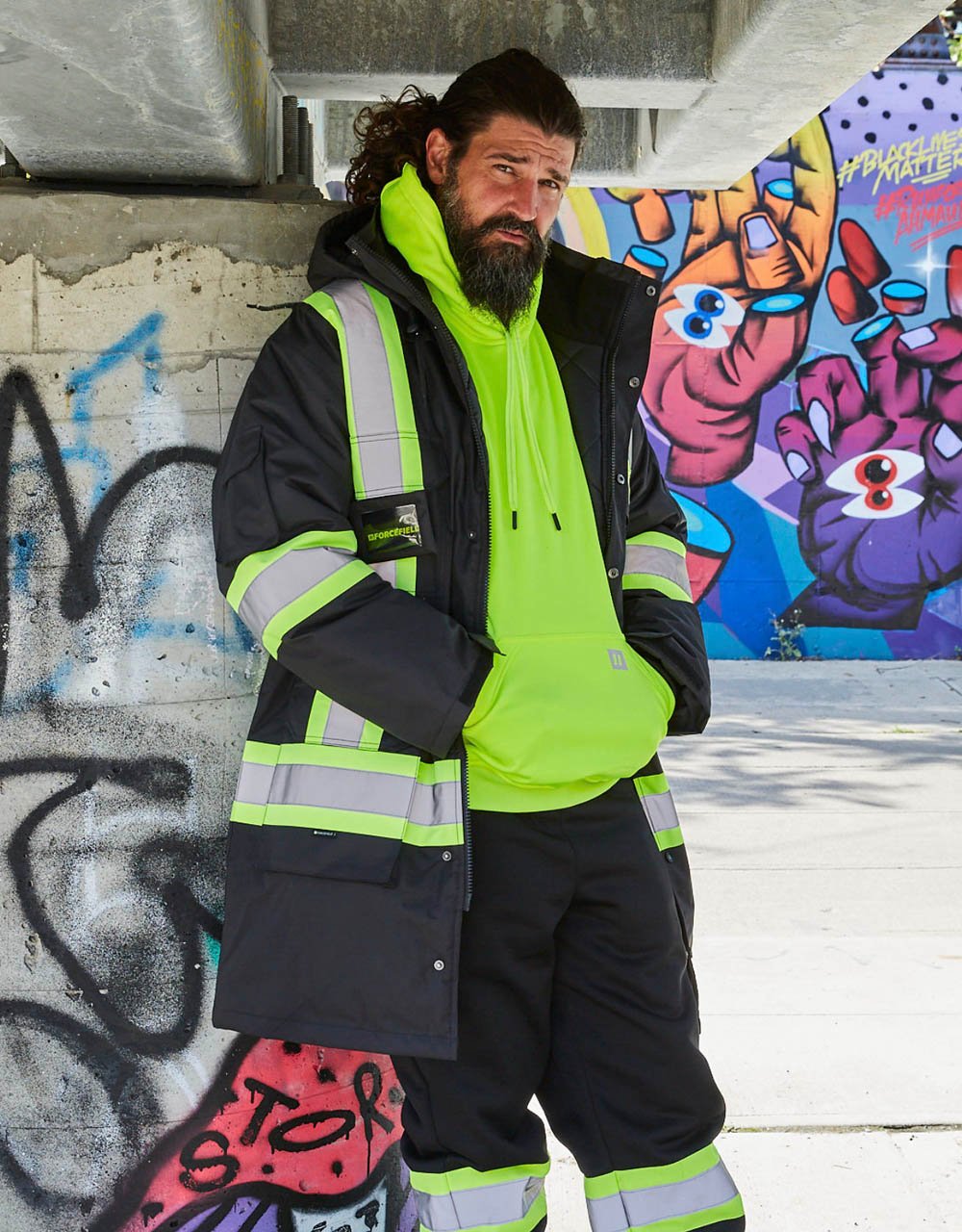 Forcefield Long Cargo Safety Parka - Image 7